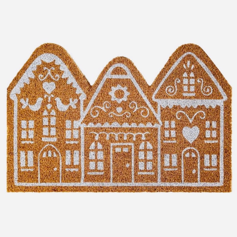 Target Bullseye Playground Gingerbread Houses Christmas Doormat